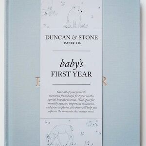 Duncan & Stone Baby's First Year Journal